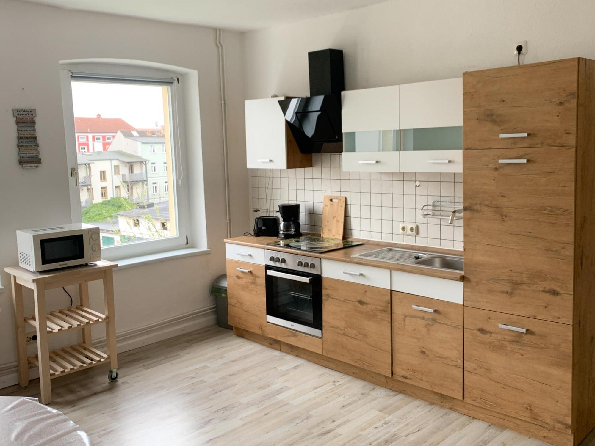 Citywohnung Mit Gartenzugang Schwerin  Exterior foto